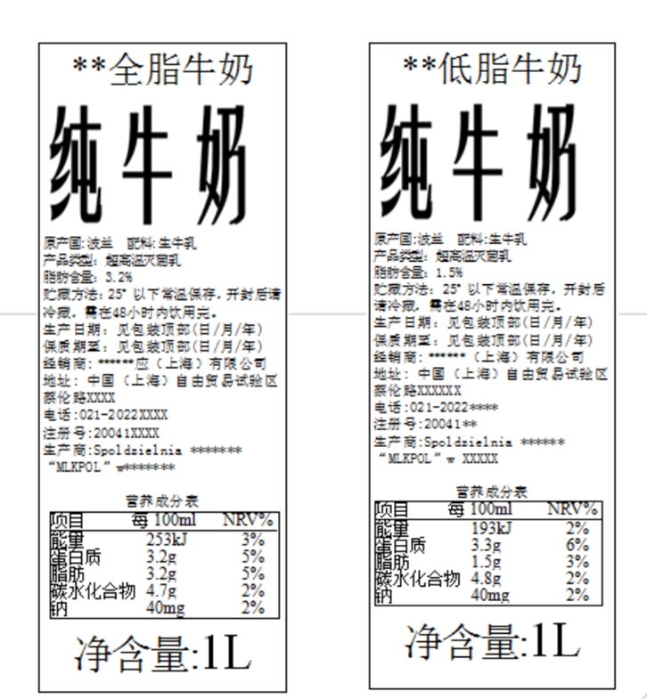 波蘭牛奶進(jìn)口清關(guān)資料 波蘭牛奶進(jìn)口清關(guān)資料